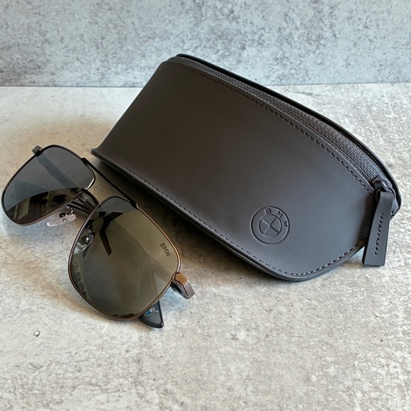 BMW BW0031 Full Rim Aviator Shape Sunglasses - Picture 2 of 12